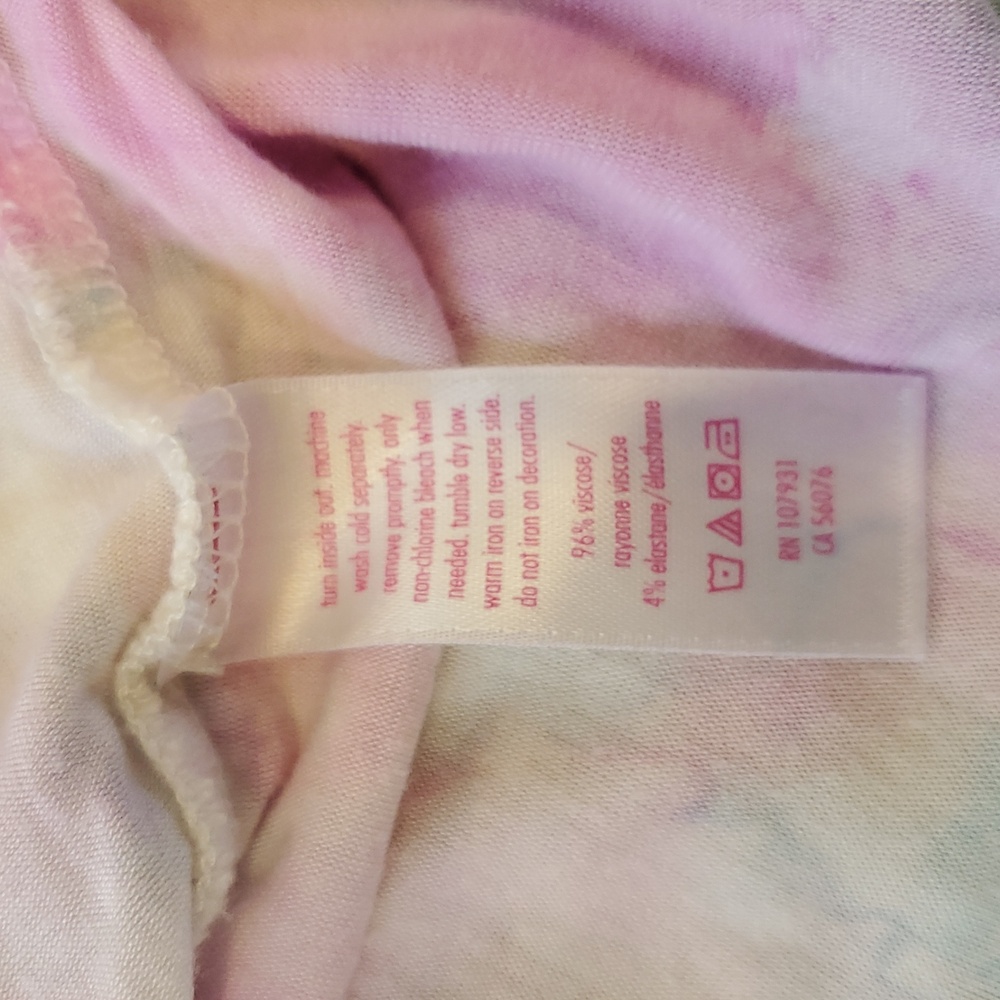 Justice Tie Dye Top - Picture 4 of 4